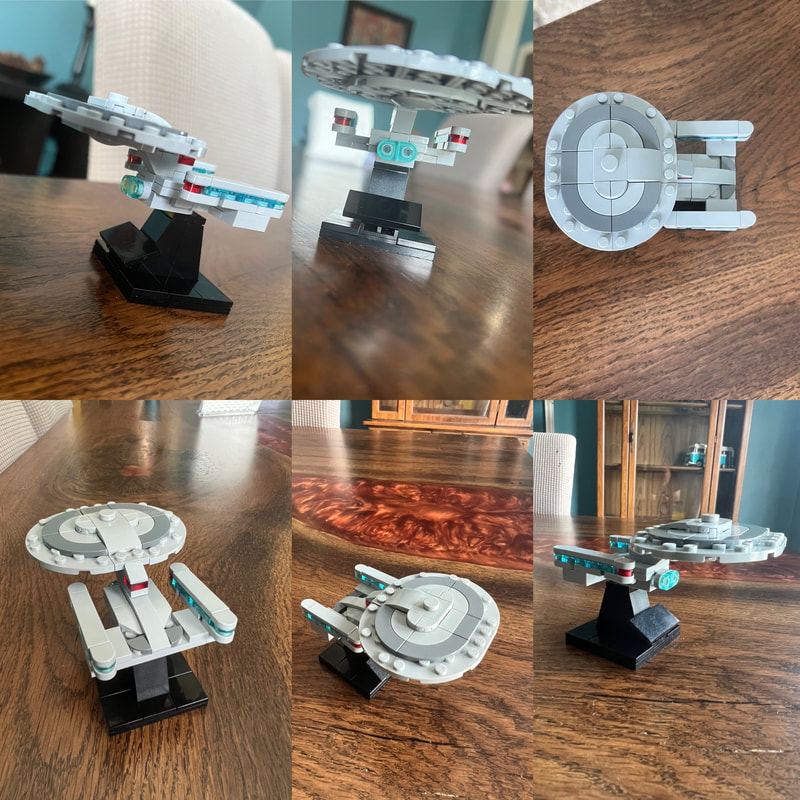 Fan-built MiniTrekMOCs model 4